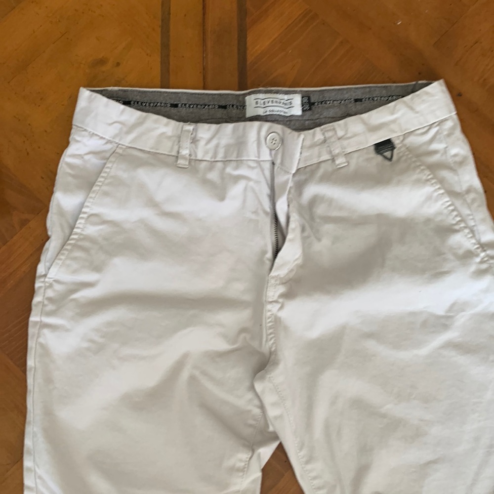 Eleven Paris Pants, LA Collection, White Pants, Size 32x30